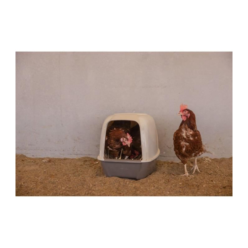 Laying box for chickens - KERBL - 52 x 39 x 39 cm