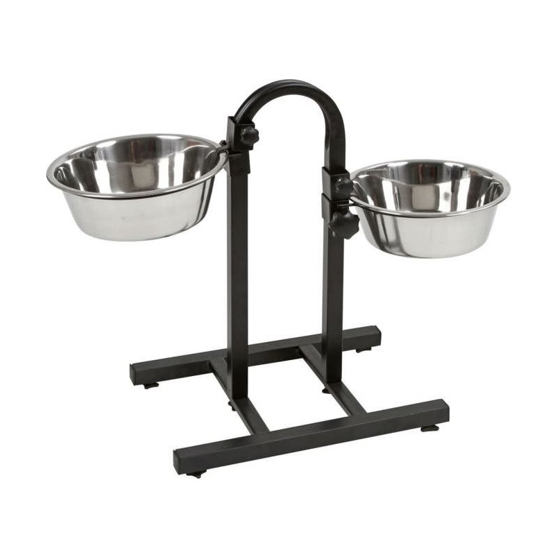 KERBL Bar feeding with bowls for dogs - 2x2800ml