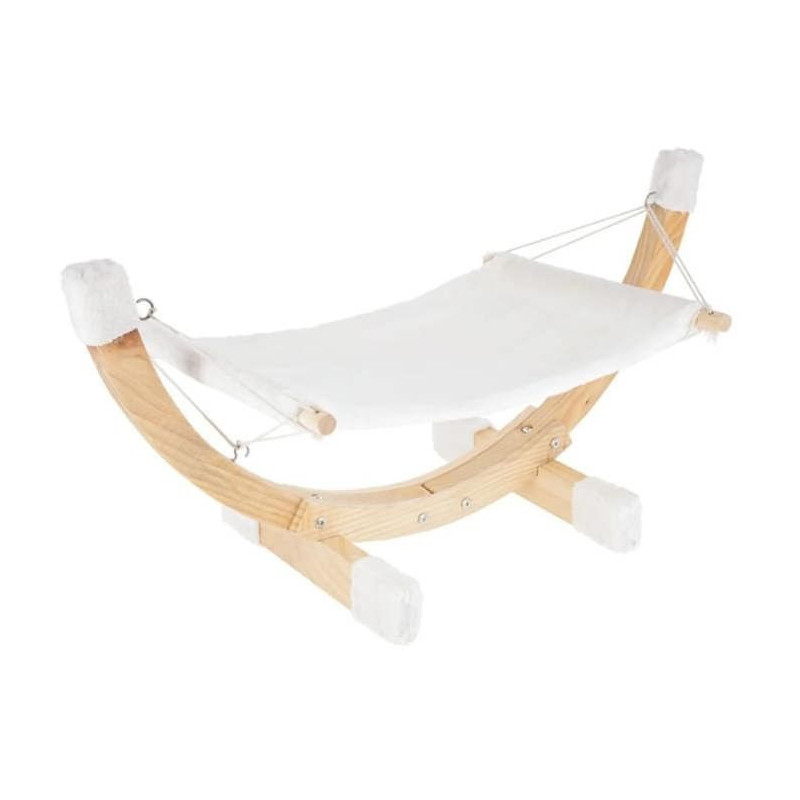 White Siesta Hammock For Cat