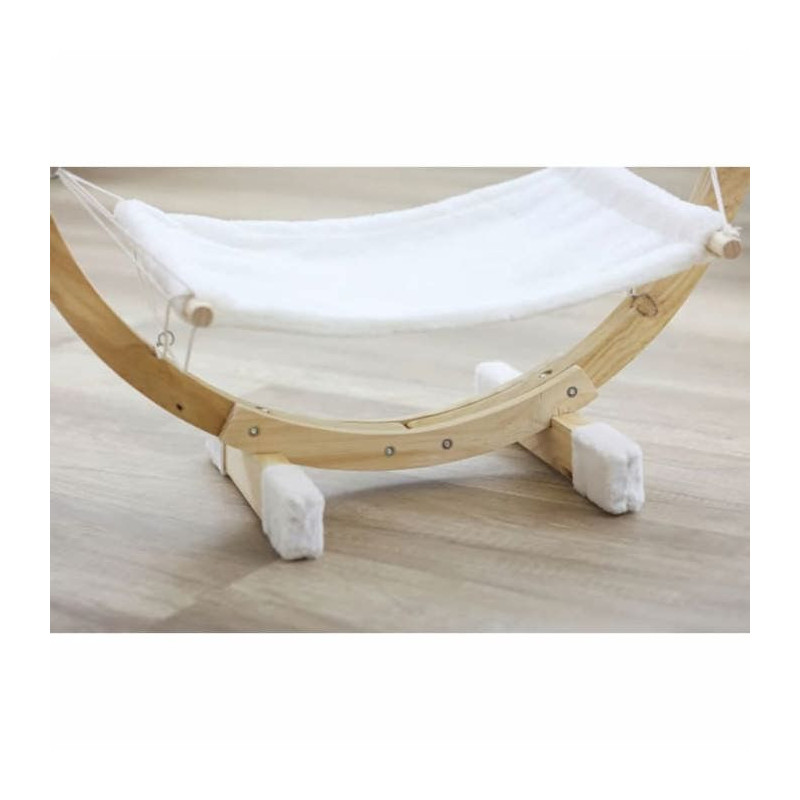 White Siesta Hammock For Cat