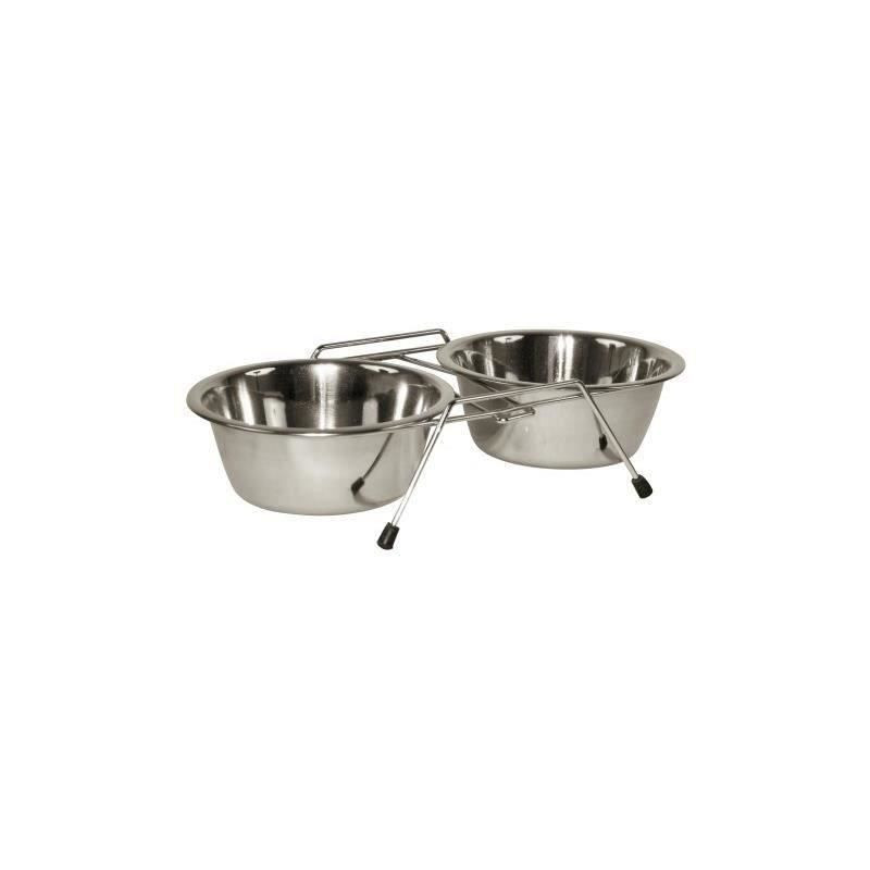 KERBL Support double bowls 2x900ml - For dog