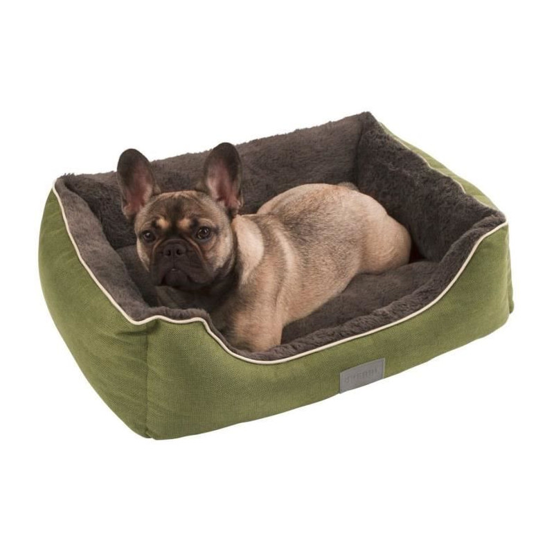 KERBL - Basket / Cushion - Samuel - Grey/Dark Grey - 60 x 50 x 17cm