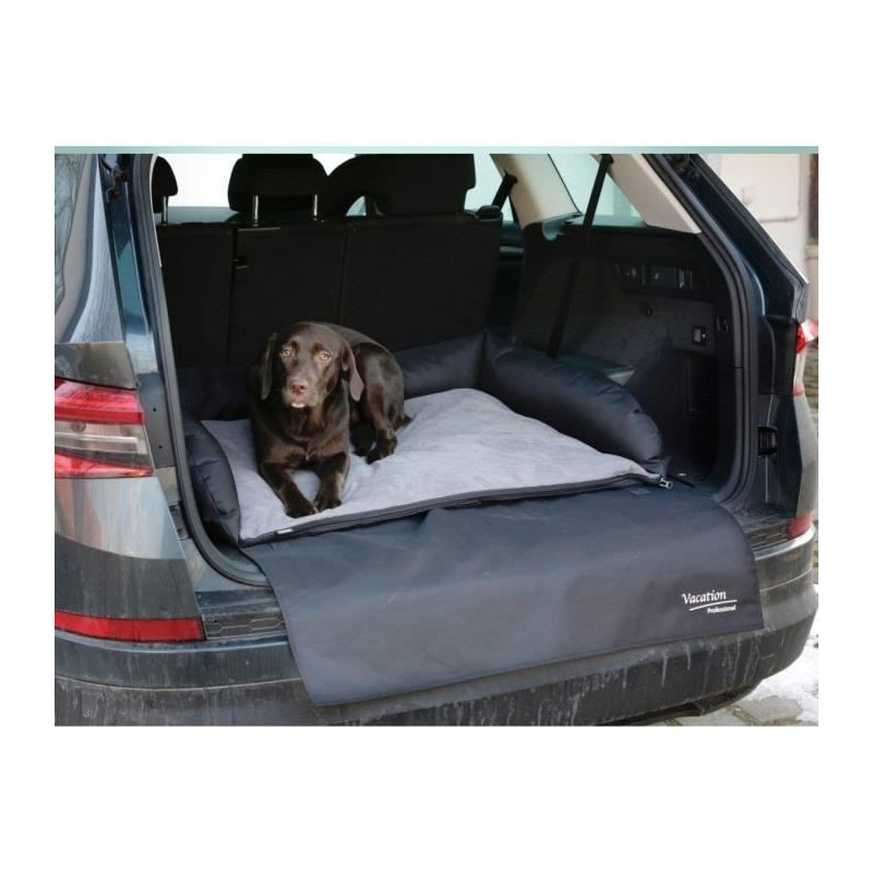 KERBL - Trunk cushion - Grey/black - 95x75cm
