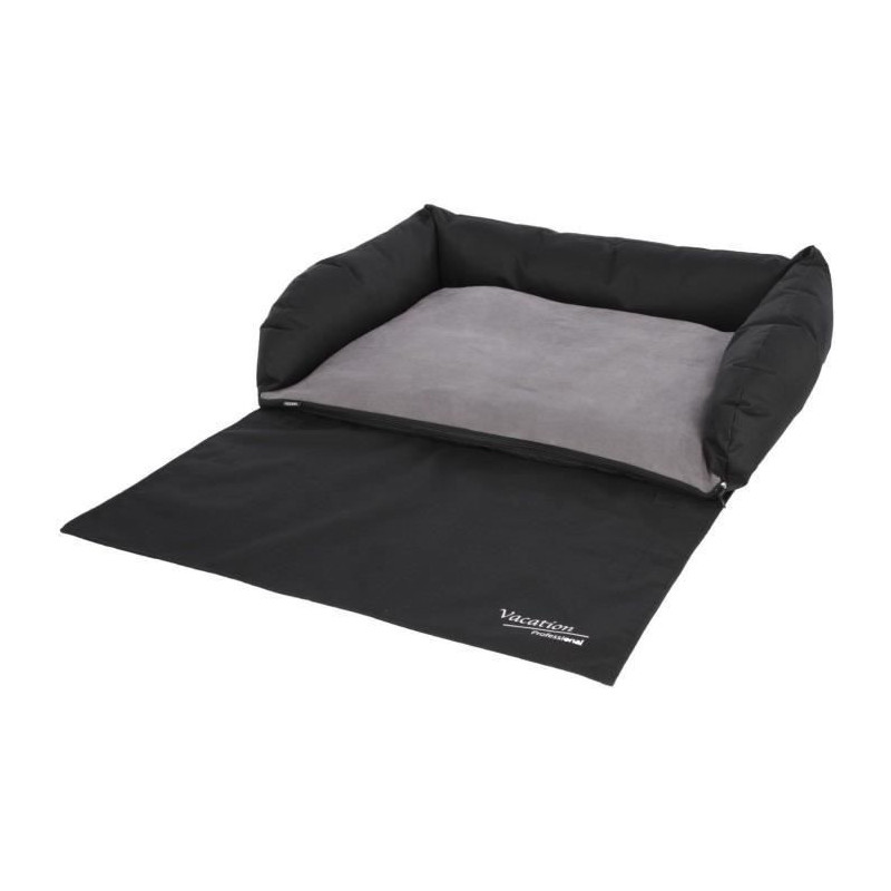 KERBL - Trunk cushion - Grey/black - 95x75cm