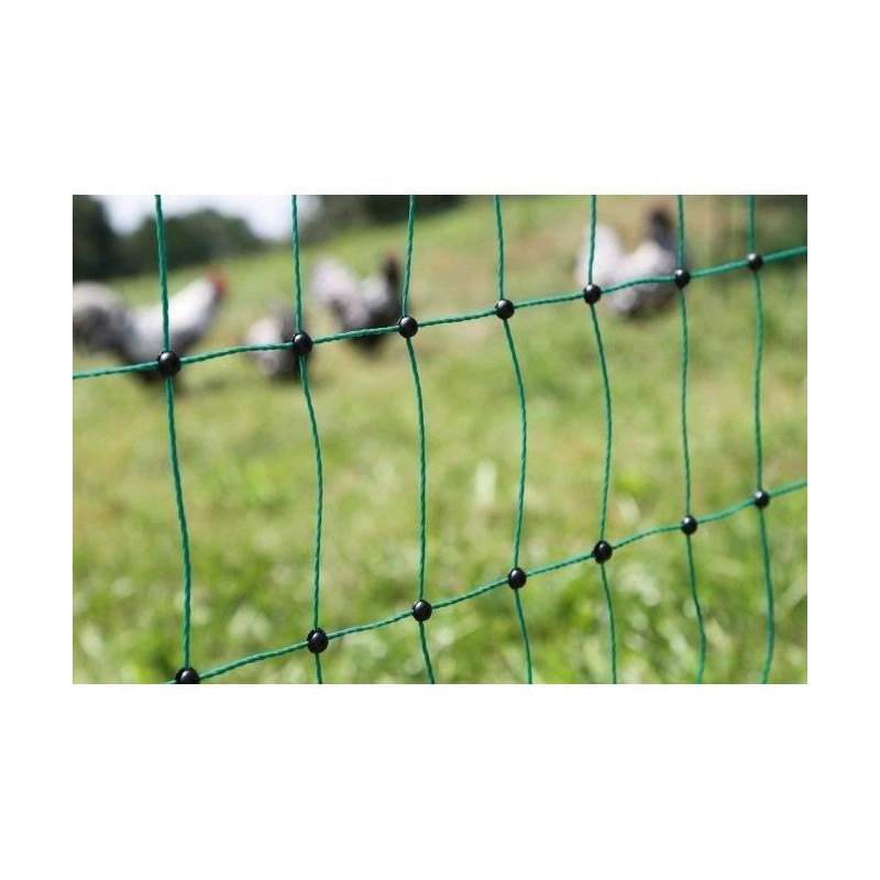 Poultry net - KERBL - 25 m - 106 cm - Double point - Green