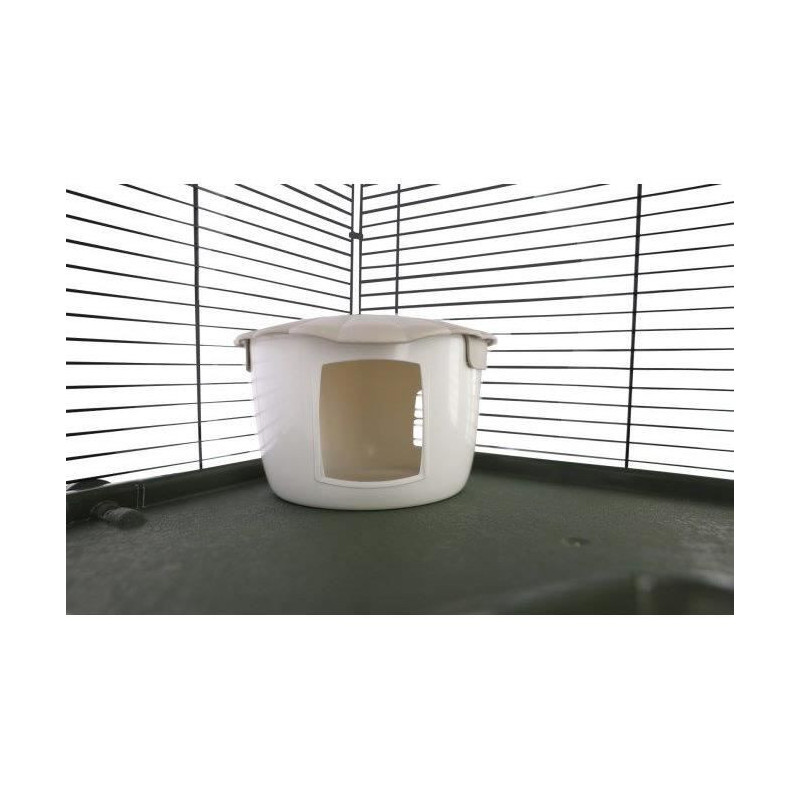 Cage for small animals - KERBL - FLAT NATURE - 80 x 45 x 53 cm - 3 lev