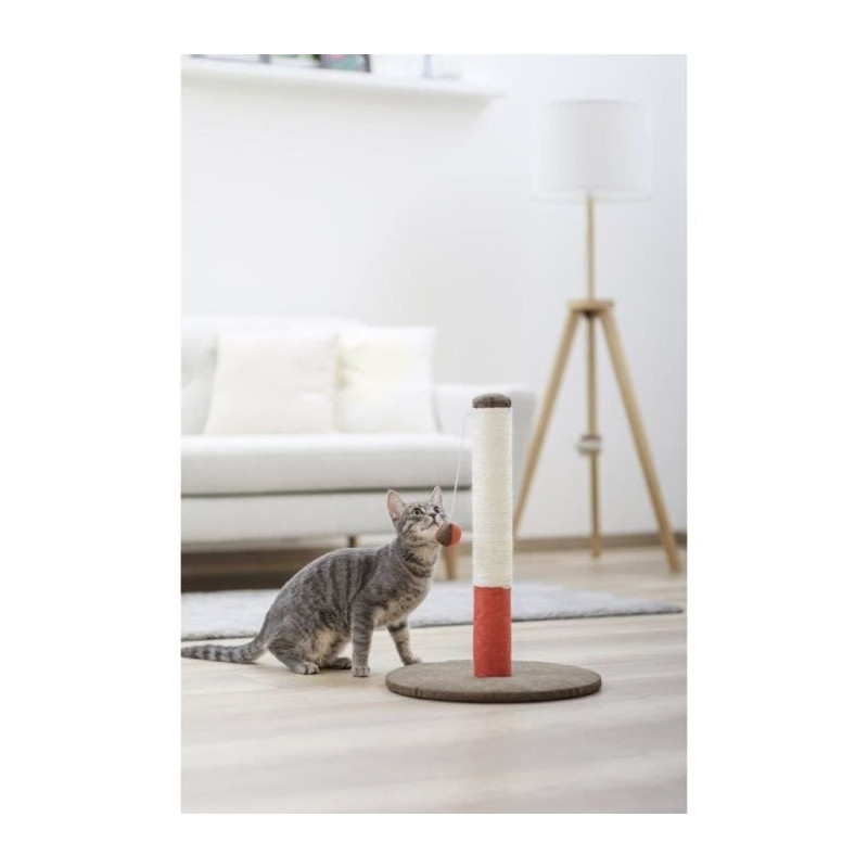 KERBL Arbre a chat Opal Basic - 37x37x50cm - Bordeaux et brun
