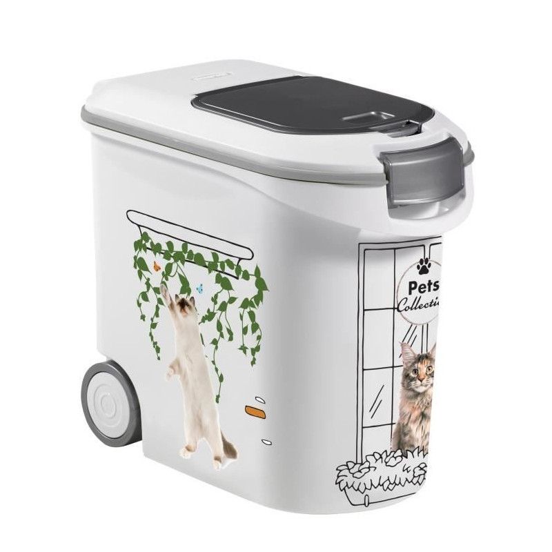 CURVER kibble container - 35L/12 kg - PETS COLLECTION - For cats
