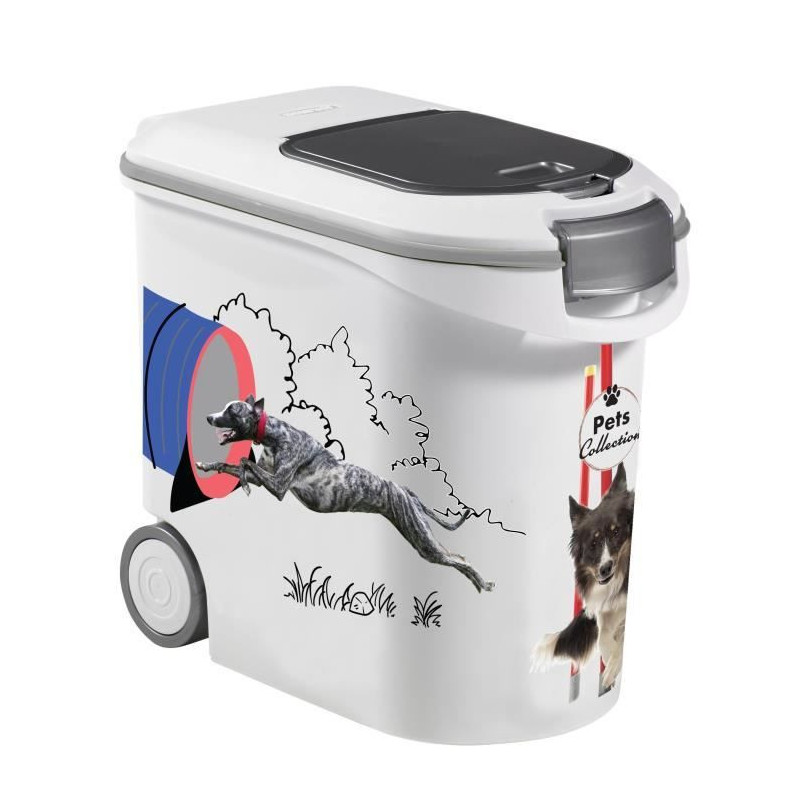 CURVER kibble container - 35L/12 kg - PETS COLLECTION - For dogs