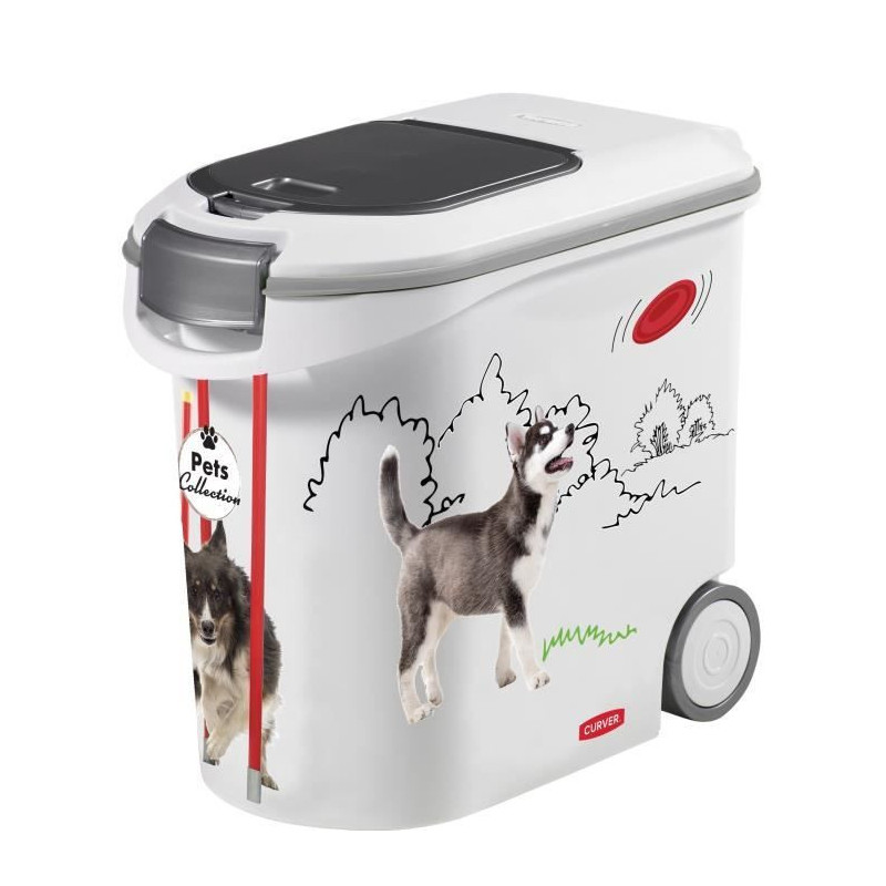 CURVER kibble container - 35L/12 kg - PETS COLLECTION - For dogs