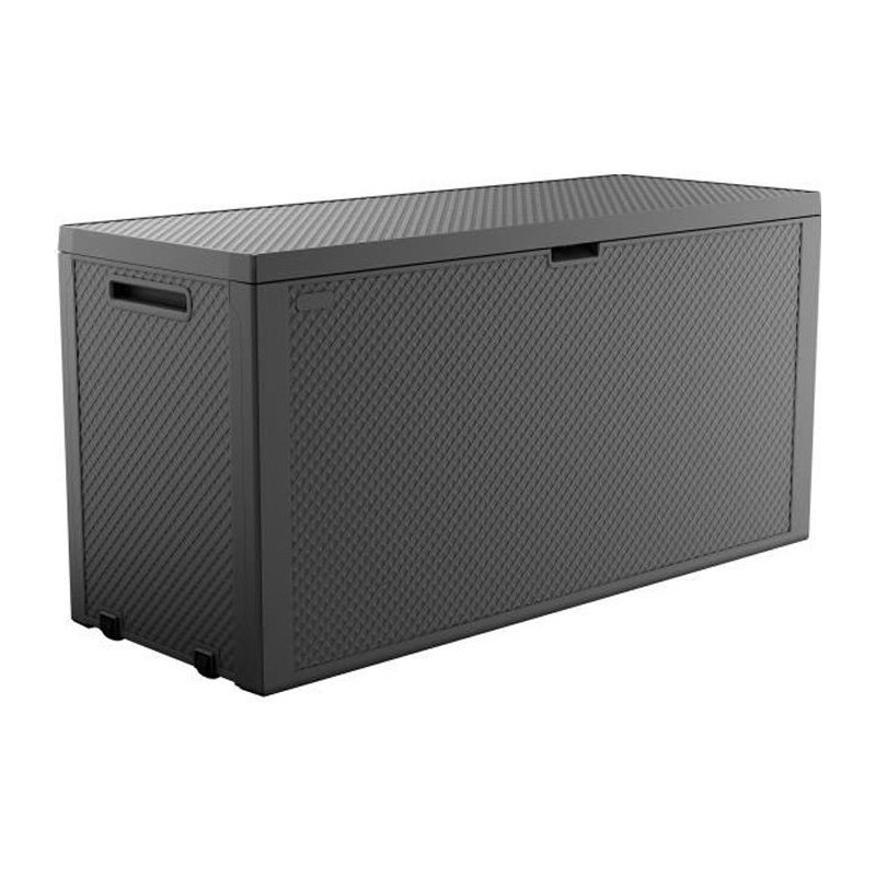 Keter - Résine exterior storage chest 270 liters Gray - Emily garden