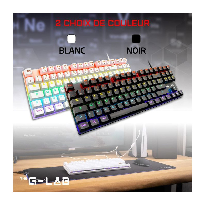 Player keyboard - The G -LAB - Keyz -Mercury -W/FR - Mechanics - TKL -
