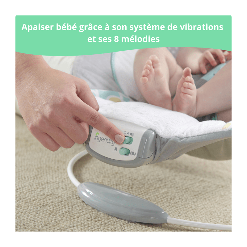 INGENUITY Morrison ™ Vibrating and Musical Transat