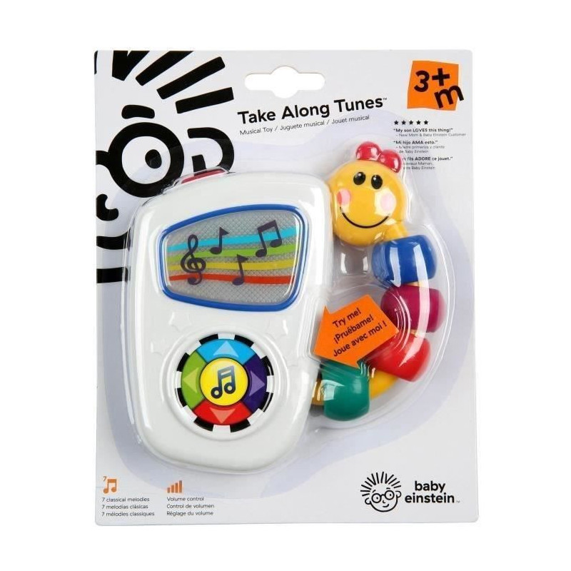 BABY EINSTEIN Take Along Tunes ™ Portable Music Box - Multi Color