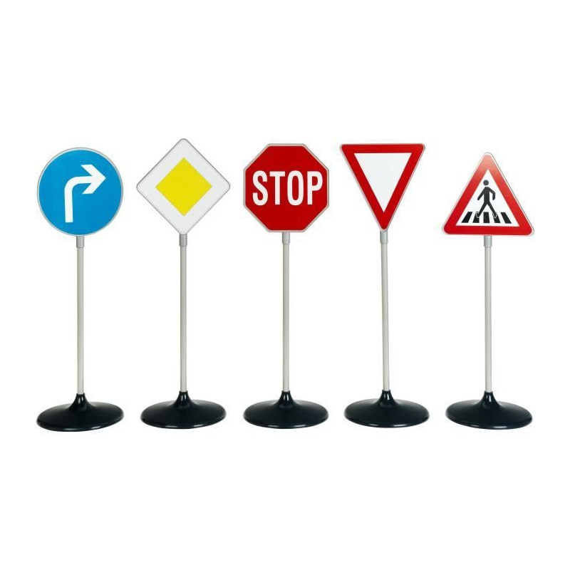 Road signs 6 pieces