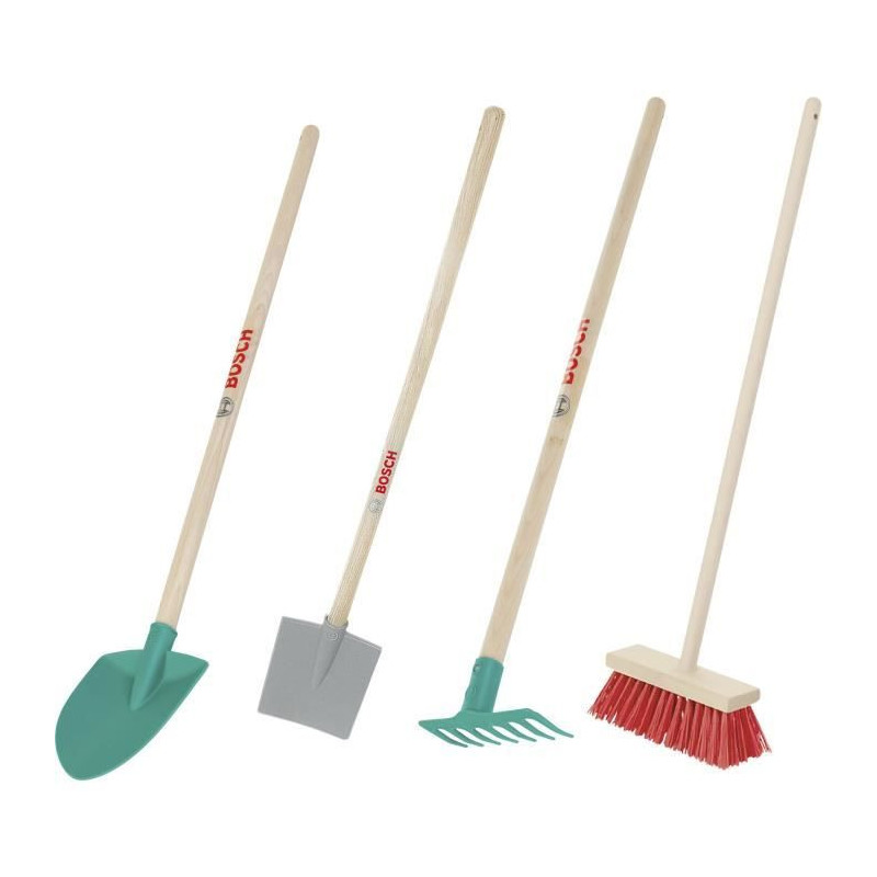Wooden and plastic Bosch gardening tools, 4 rooms - Klein - 2794