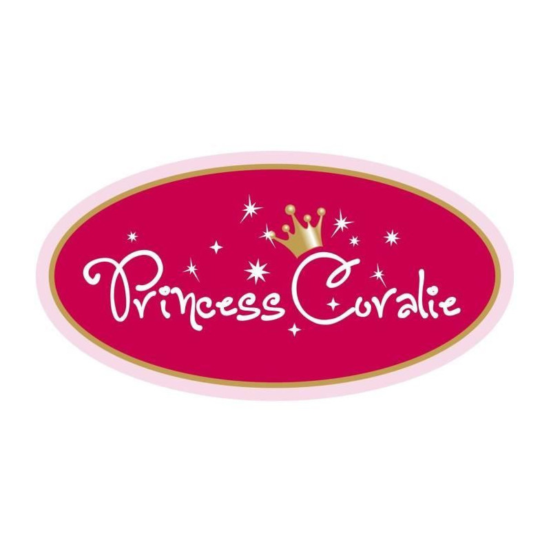 PRINCESS CORALIE Hairdressing and Makeup head with accessories - 25 cm