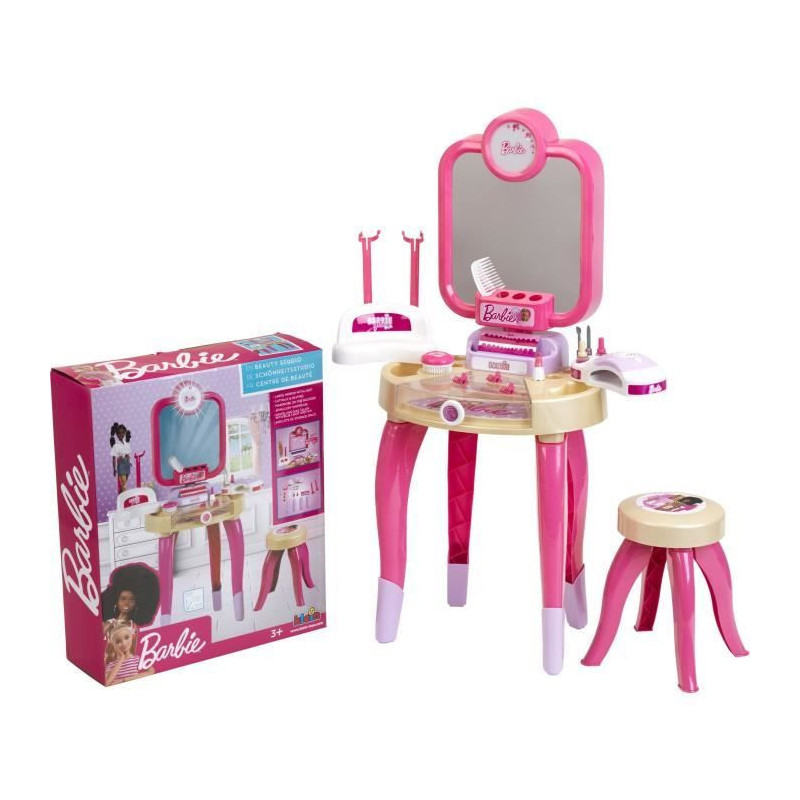 Beauty toy - KLEIN - Barbie Happy Vibes Beauty Center - Complete with