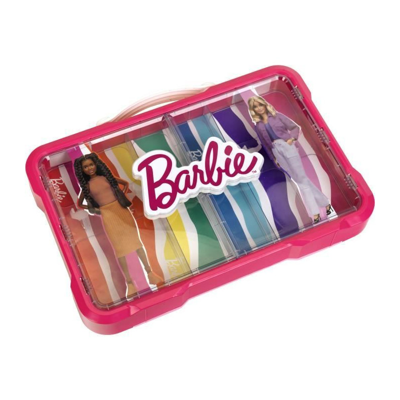 Barbie Display Case - KLEIN - 5808 - For 6 dolls with light-up clasp -