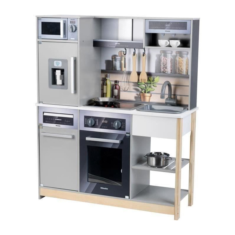 Wood kitchen miele family with accessories, large model - klein - 7194