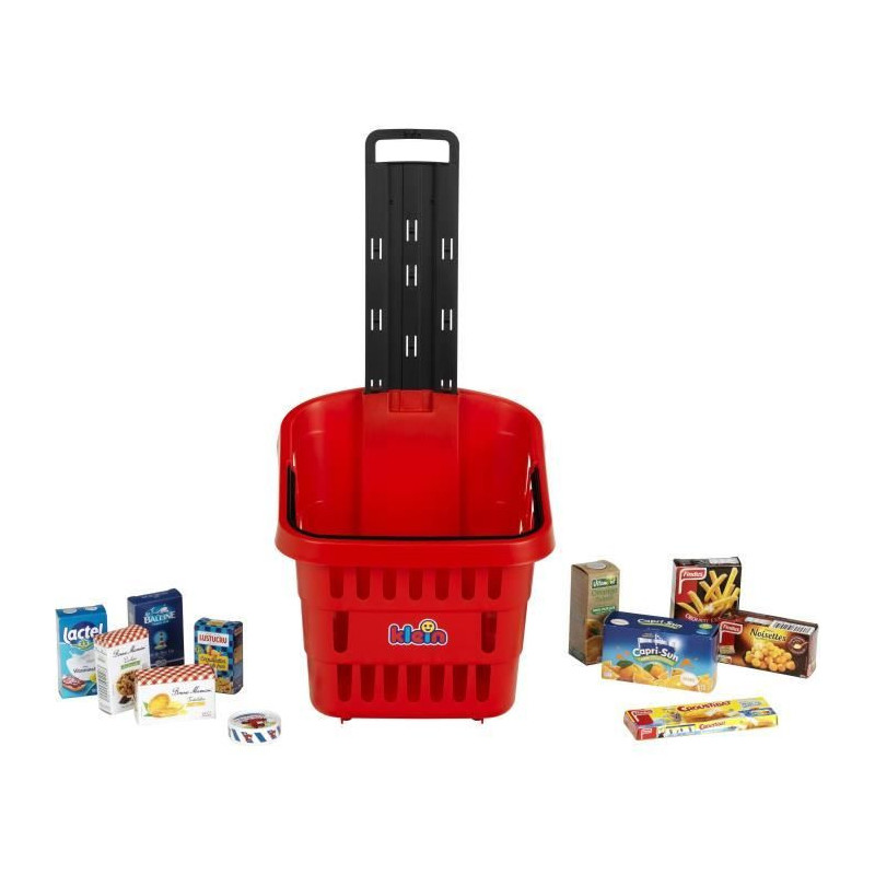 My Market Rolling Shopping Basket - KLEIN - 7256 - From 2 years old