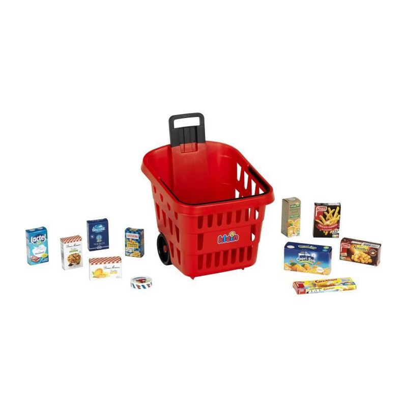 My Market Rolling Shopping Basket - KLEIN - 7256 - From 2 years old