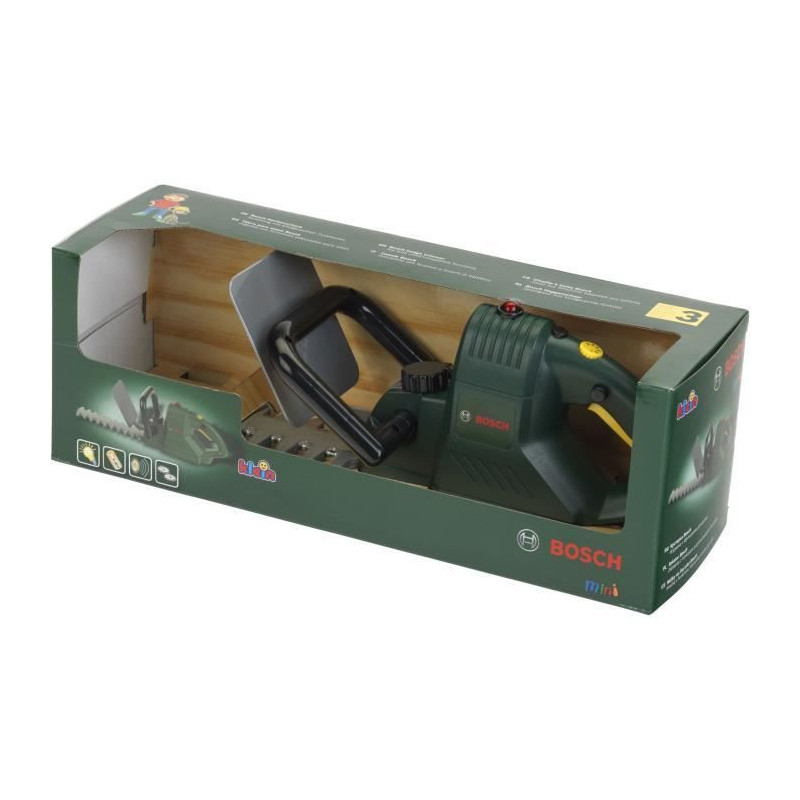 Gardening toy - KLEIN - Bosch electronic hedge trimmer - Faithful repr