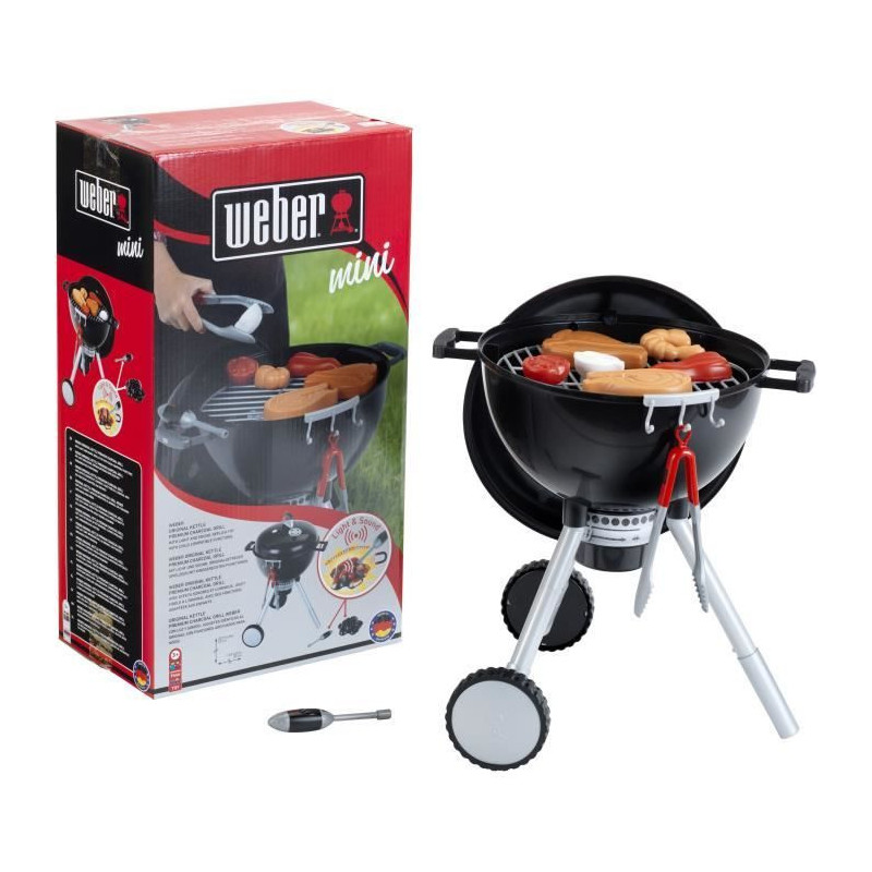 KLEIN - Weber One Touch Premium barbecue with sound and light charcoal