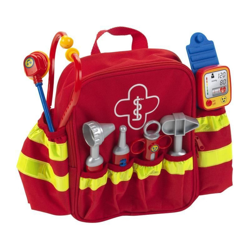 KLEIN Medical emergency backpack with electronic blood pressure monito
