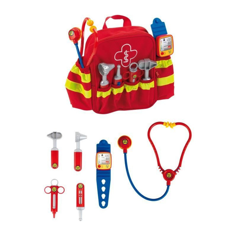KLEIN Medical emergency backpack with electronic blood pressure monito