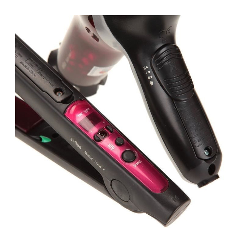 KLEIN - Mega hairstyle set Braun Satin Hair 7
