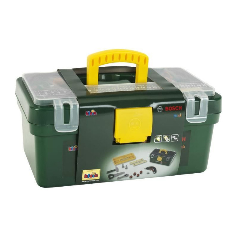 BOSCH Bosch Tool Case with Screwdriver and Compartments for Kids