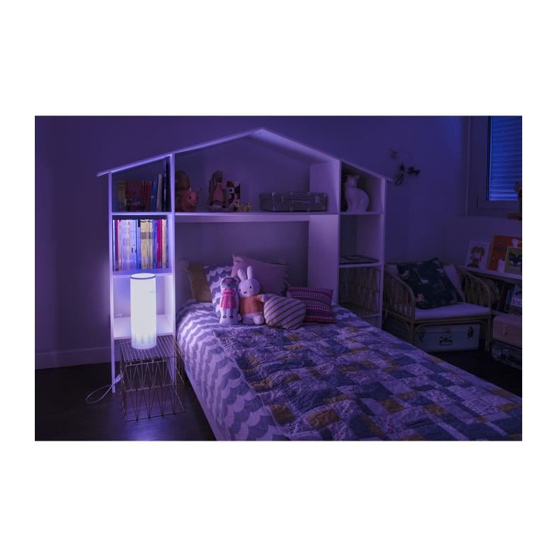 2 Wi-Fi + BT Connected LED Bulbs, E14 LED, Adjustable Colors + White,