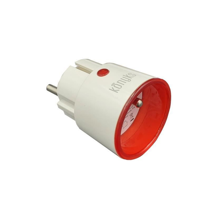 WiFi + BT 16A connected socket with consumption meter - Konyks Priska