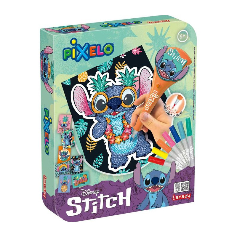 TOY - LANSAY - Pixelo Stitch - 8 illustrations - Multicolor - From 6 y
