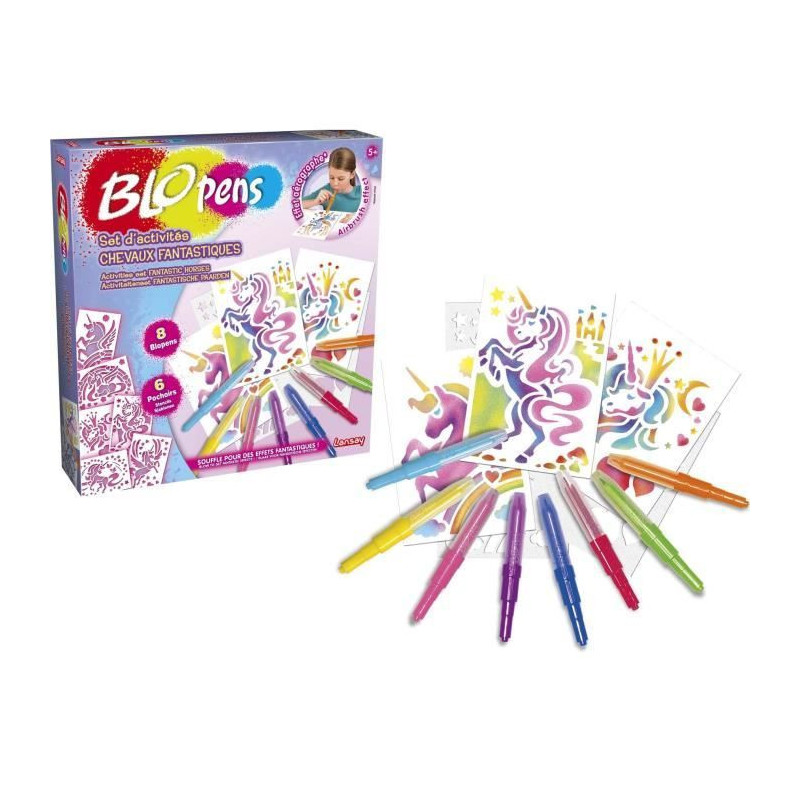 BLOPENS Fantastic Horses Activity Set