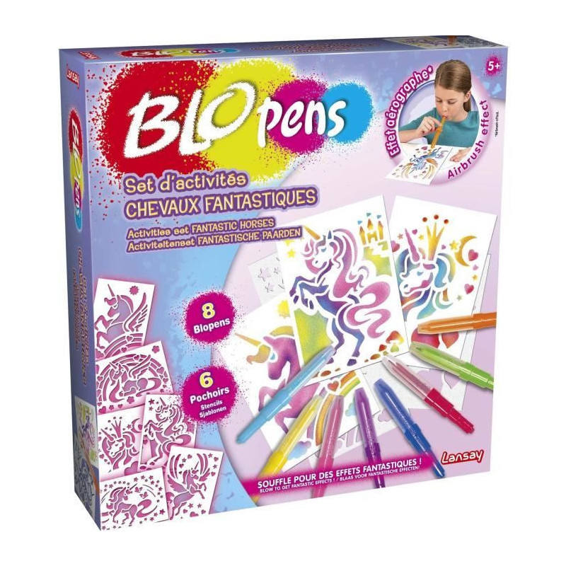BLOPENS Fantastic Horses Activity Set
