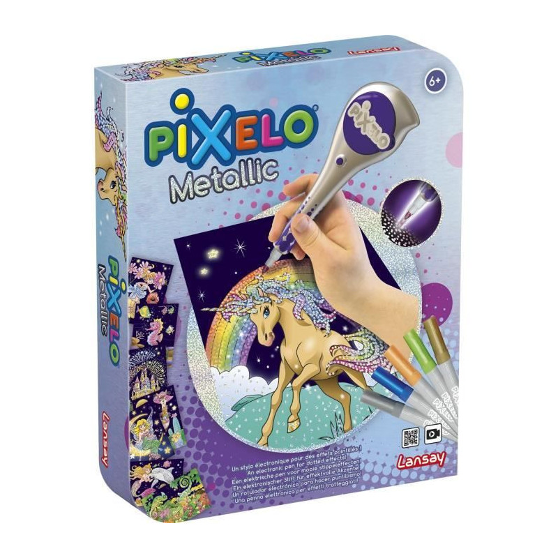 LANSAY Pixelo Coloring game Metal box - Mixed - from 6 years