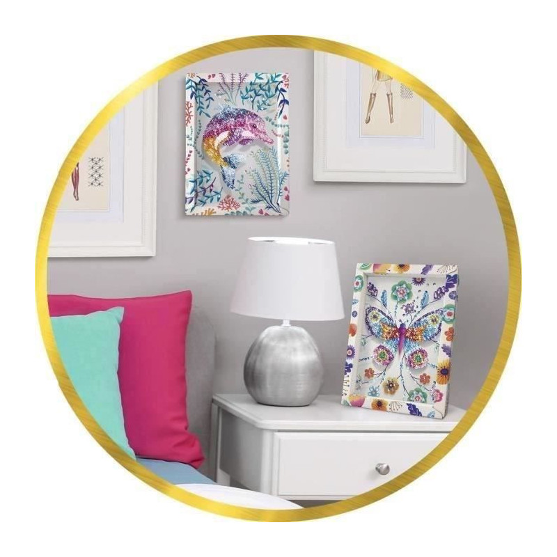 Creation game - LANSAY - 20326 - Dolphin Sequins Collection
