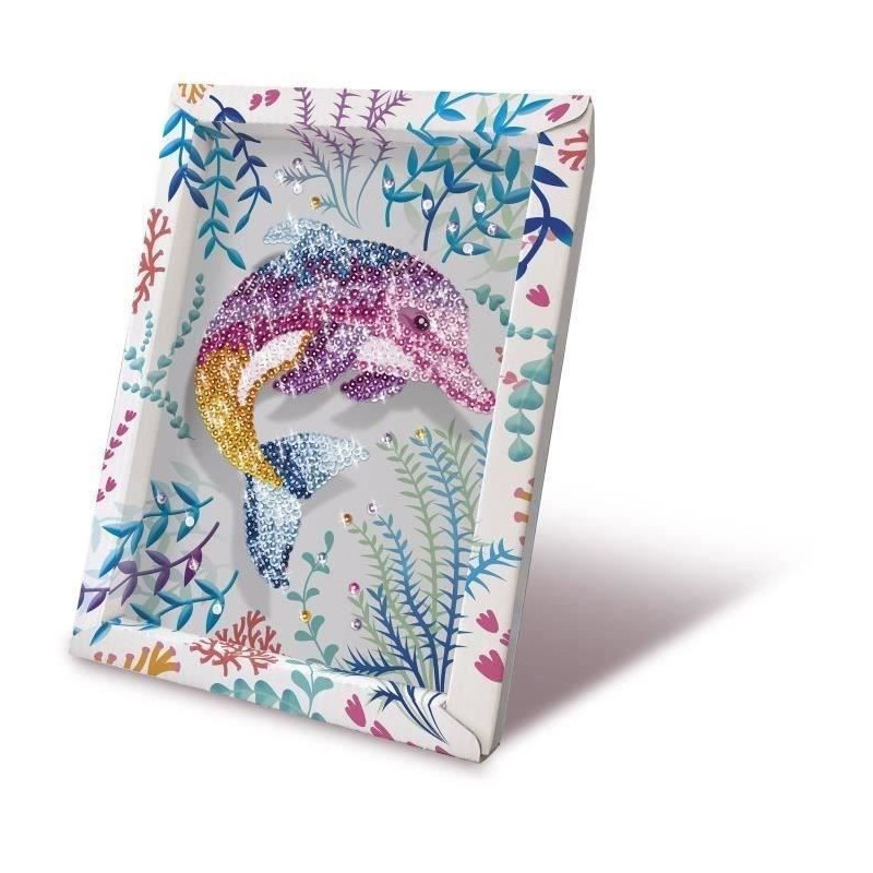 Creation game - LANSAY - 20326 - Dolphin Sequins Collection