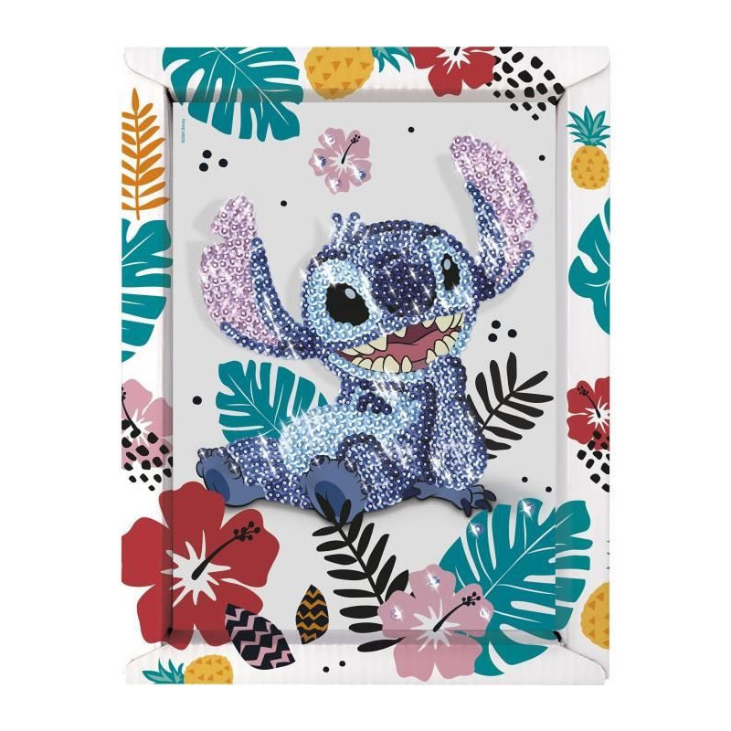 STITCH sequin collection, creative game, Disney Stitch set, ages 7 and