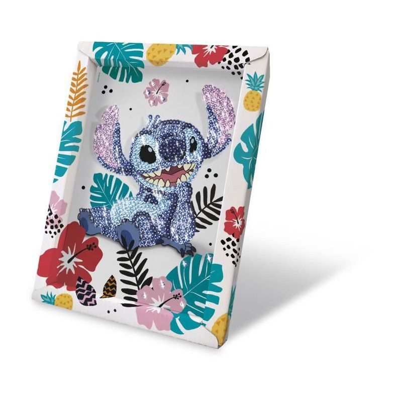 STITCH sequin collection, creative game, Disney Stitch set, ages 7 and