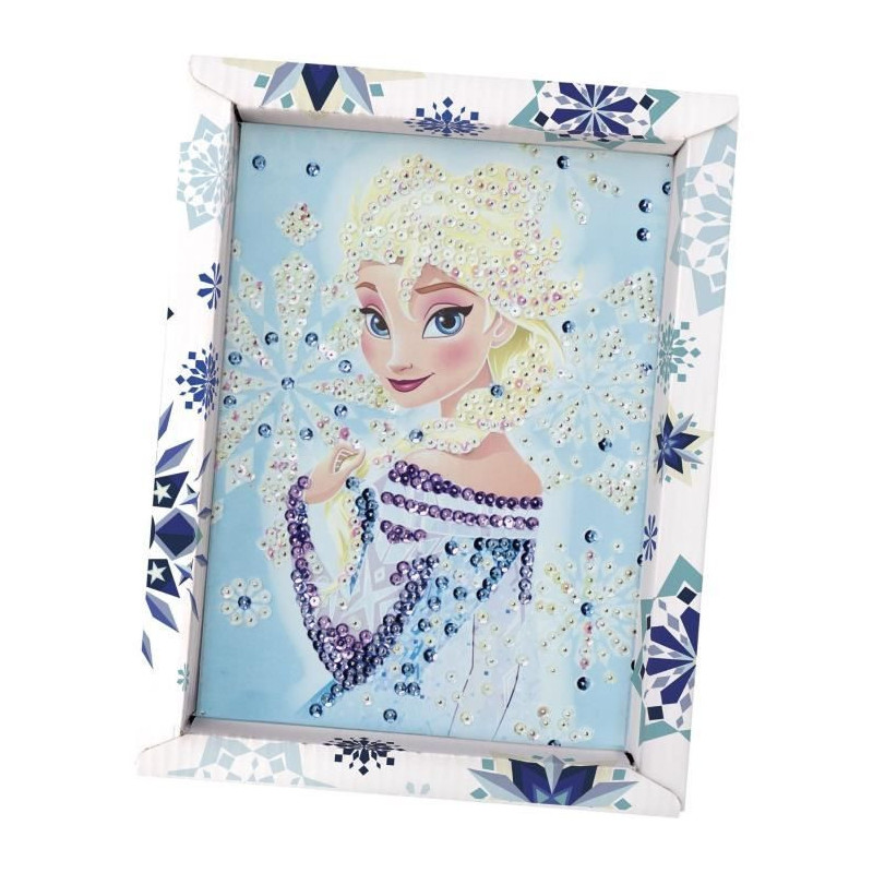 Creative game - LANSAY - Sequin collection - ELSA FROZEN - From 7 year
