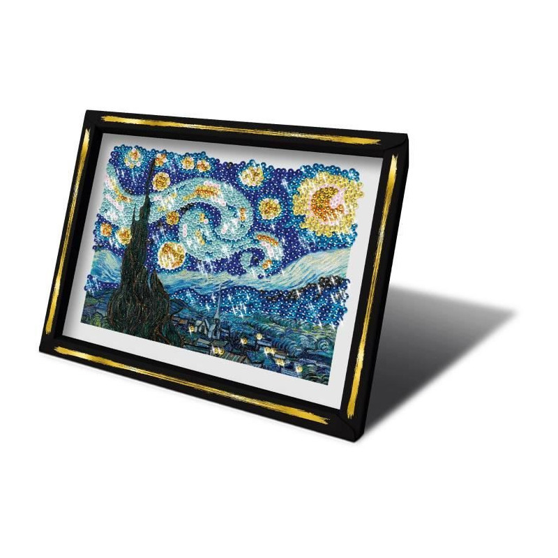 Creative leisure kit - LANSAY - Sequins collection - The starry night