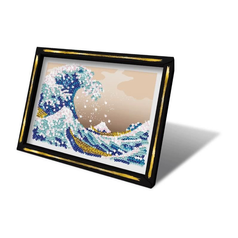 Creative leisure kit - LANSAY - Sequins Collection - The Great Wave -