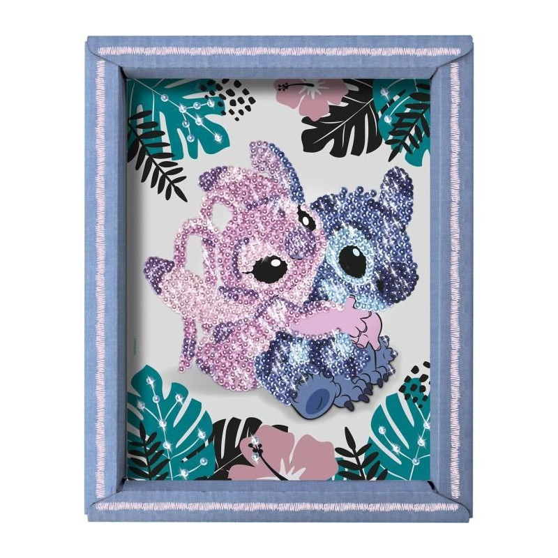 Creative game - LANSAY - Sequin collection - STITCH & ANGEL - From 7 y