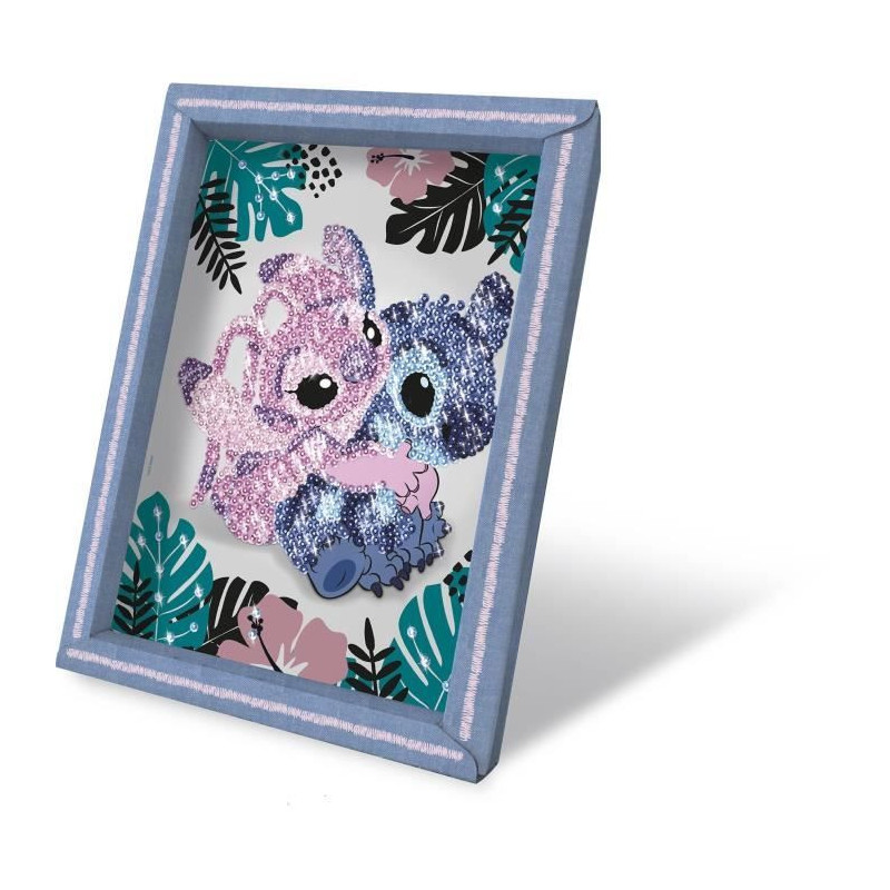 Creative game - LANSAY - Sequin collection - STITCH & ANGEL - From 7 y
