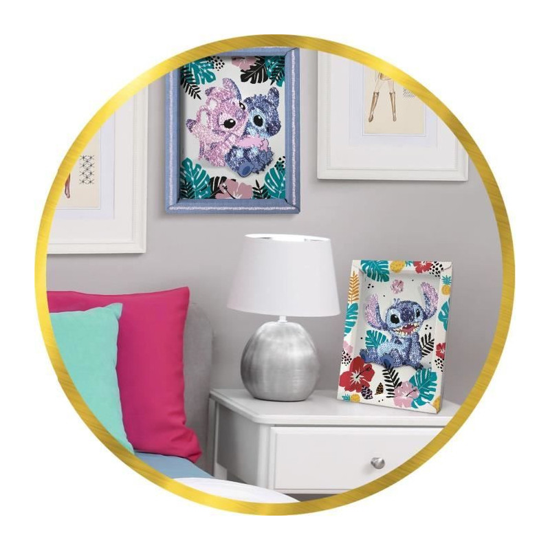 Creative game - LANSAY - Sequin collection - STITCH & ANGEL - From 7 y