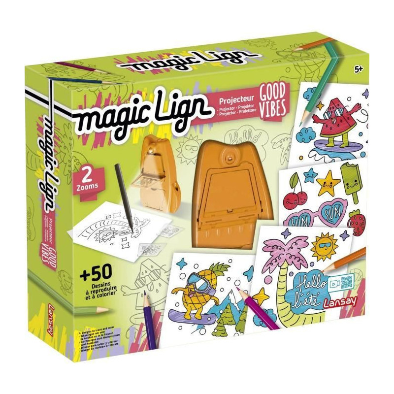 Magic Lign - LANSAY - Good vibes projector - 50 illustrations - From 5