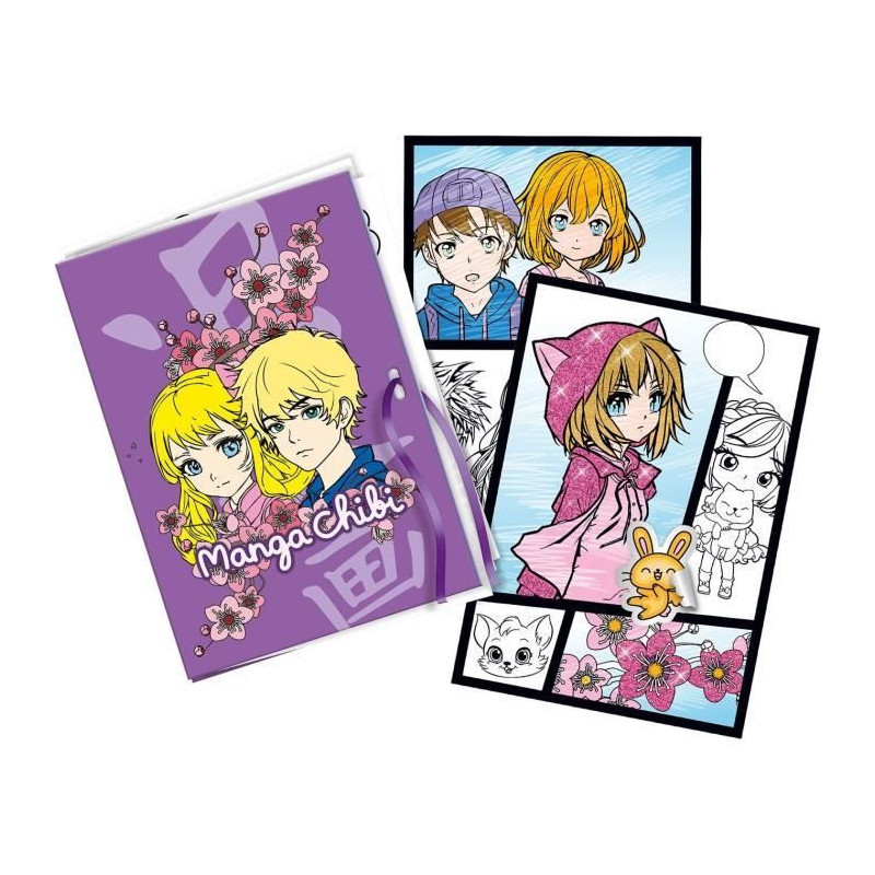 Magic Lign - LANSAY - Repro Manga Chibi Box - 100 illustrations - From